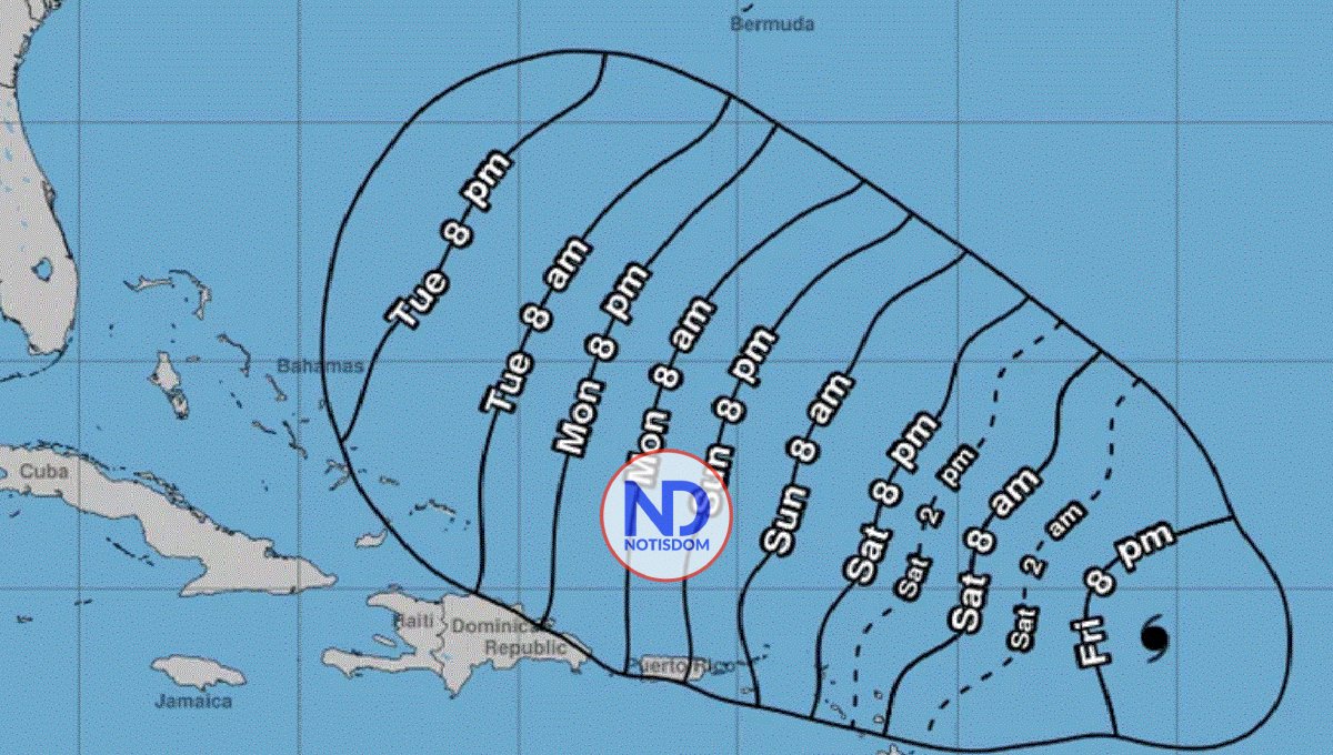 Embajada EEUU emite alerta para ciudadanos estadounidense por huracán Lee