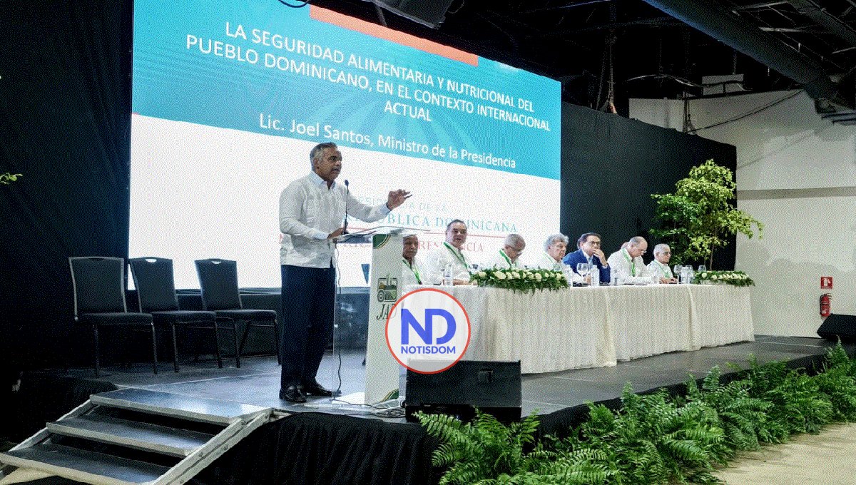 Joel Santos destaca que el sector agropecuario es un importante soporte del turismo en el país