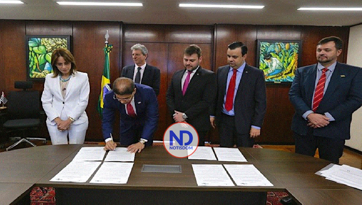Ministerios Agricultura RD-Brasil firman memorándum de intención