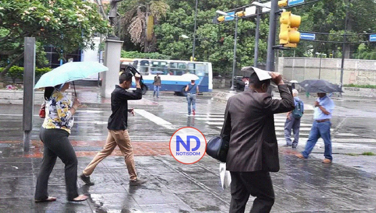 Onamet pronostica aguaceros por vaguada y mucho calor