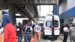 Nueve heridos tras choque en Metro de Santo Domingo