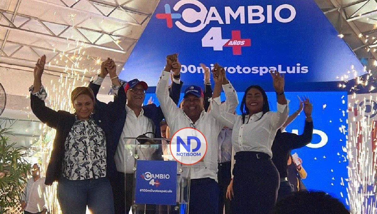 “Más Cambio” dice sumará 100 mil votos a reelección Abinader 2 “Más Cambio” dice sumará 100 mil votos a reelección Abinader