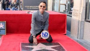 Marc Anthony recibe una estrella en el Paseo de la Fama de Hollywood