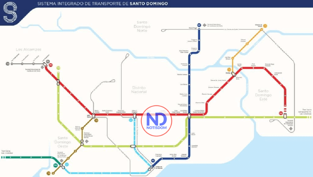 NOTISDOM FOTOS PF 43 Gobierno lanza Sistema de Transporte Integrado entre SD, San Cristóbal y el Distrito Nacional