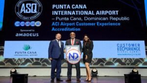 Aeropuerto de Punta Cana recibe premio por 7mo. año consecutivo
