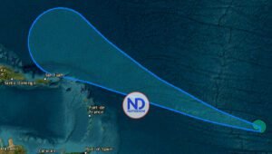 Tormenta tropical Lee se fortalece