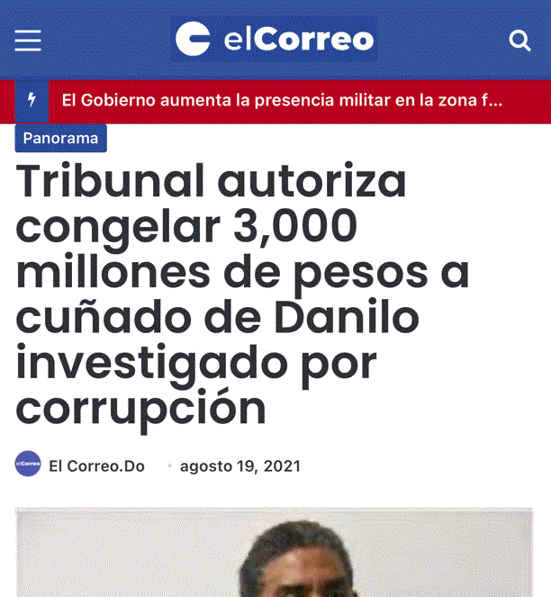 VINICIO A DANILO 3 Vinicio Castillo arremete contra Danilo Medina por declaraciones sobre apagones