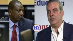 Presidente Abinader tratará con su par de Kenya sobre plan de Haití