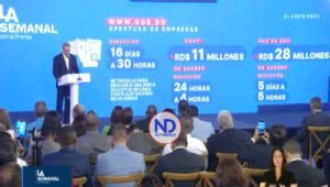 Abinader dice pobreza es la más baja en historia RD