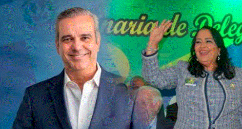 ABINADER Y MARITZA Partidos PCR y PAL proclamarán Abinader candidato presidencial