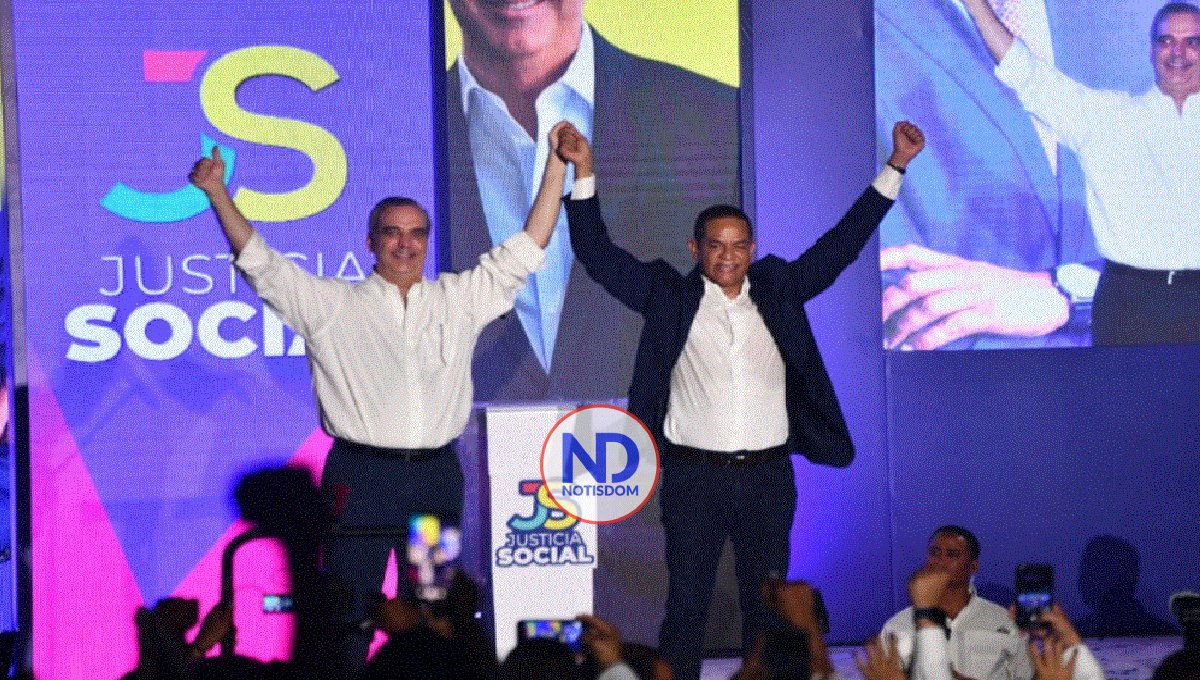 Partido Justicia Social proclama a Abinader candidato presidencial