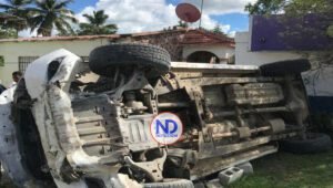 Accidente en carretera Hato Mayor-SPM deja tres personas heridas