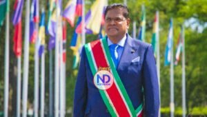 El presidente Abinader recibirá mañana a homólogo de Surinam