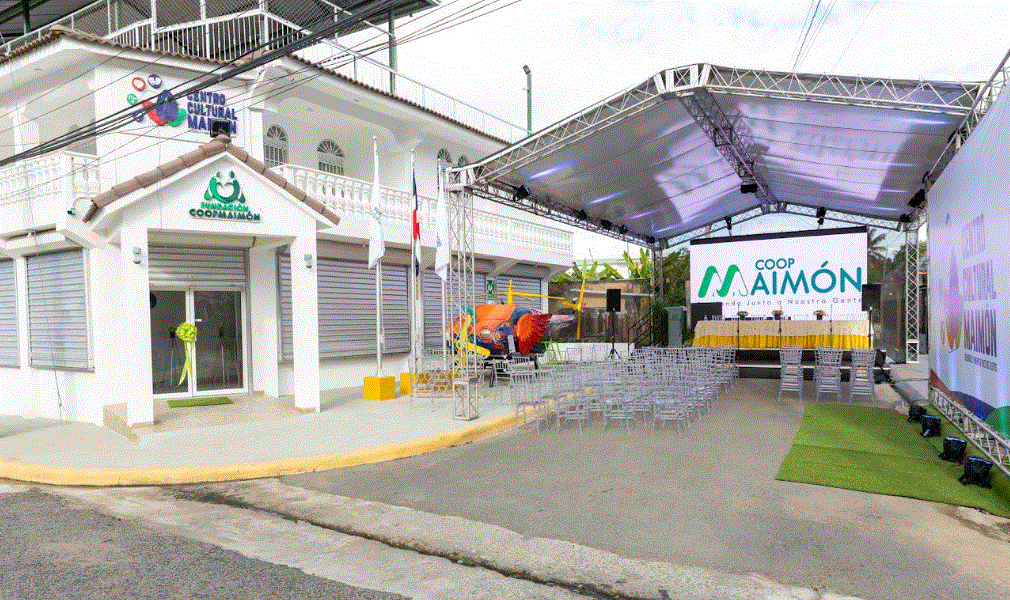 Cooperativa Maimon 1 Cooperativa Maimón deja inaugurado “Centro Cultural Maimón”