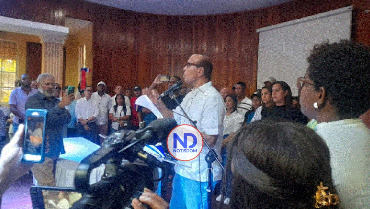 Alcalde Montás acata decisión del PRM