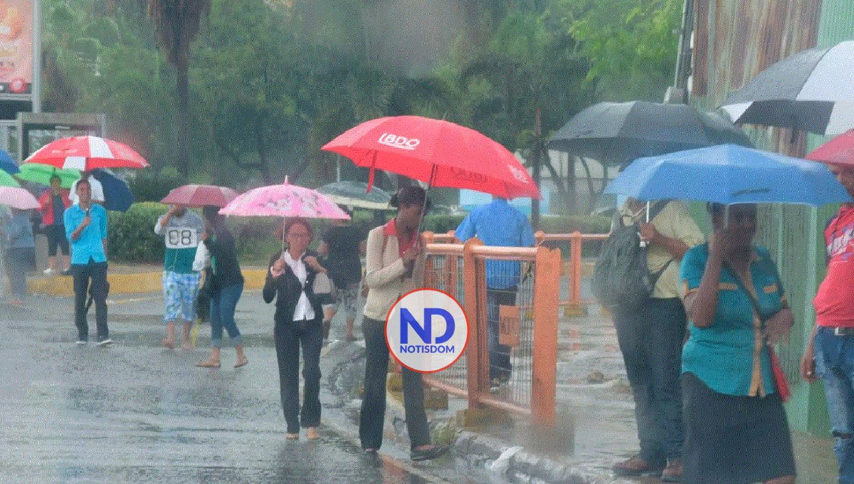 Lluvias seguirán después del mediodía por vaguada
