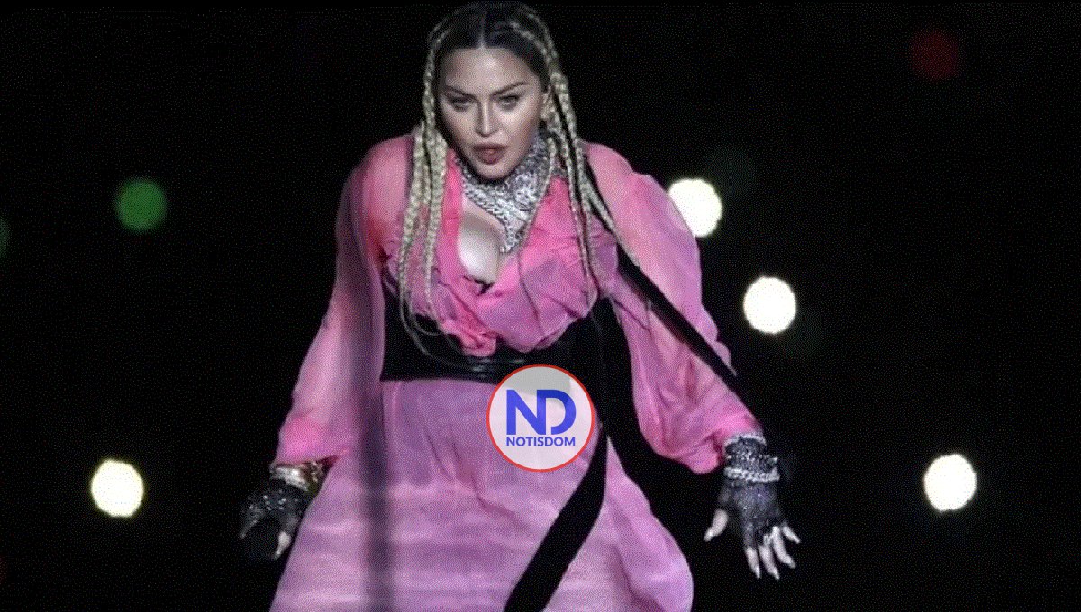 Madonna llora en pleno show tras hablar de la enfermedad que la postró en cama