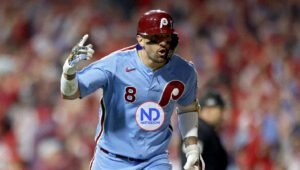 Castellanos fleta dos jonrones y Filis vencen a Bravos para avanzar a la Serie de Campeonato