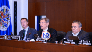 Continúa el tranque: RD exigió en OEA parar canal en río Masacre y Haití dijo que no