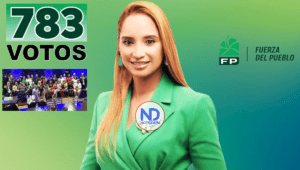 Leidy Laura, electa candidata a diputada ultramar FP, dice elección electrónica fue histórica