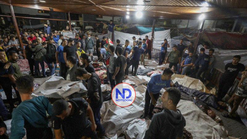 Conmoción mundial por el ataque a un hospital de la ciudad de Gaza