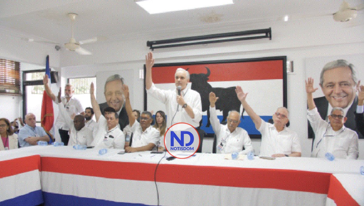PRSD proclama a Luis Abinader como su candidato presidencial