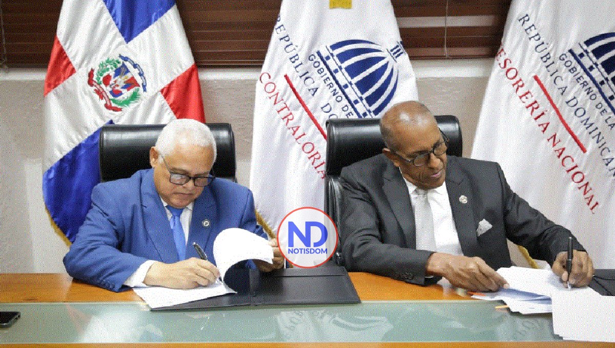Tesorería y Contraloría firman acuerdo para mejorar servicios