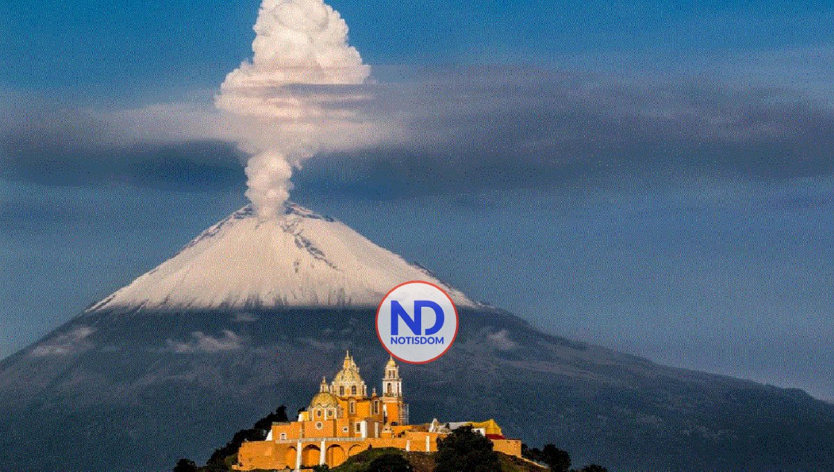 El Popocatépetl con exhalaciones y tremores de alta frecuencia