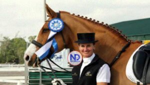 Yvonne Losos, trotamundos crió con cebras y ahora doma caballos