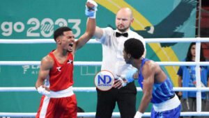 Yunior Alcántara primer boxeador dominicano que clasifica a los Juegos Olímpicos de París
