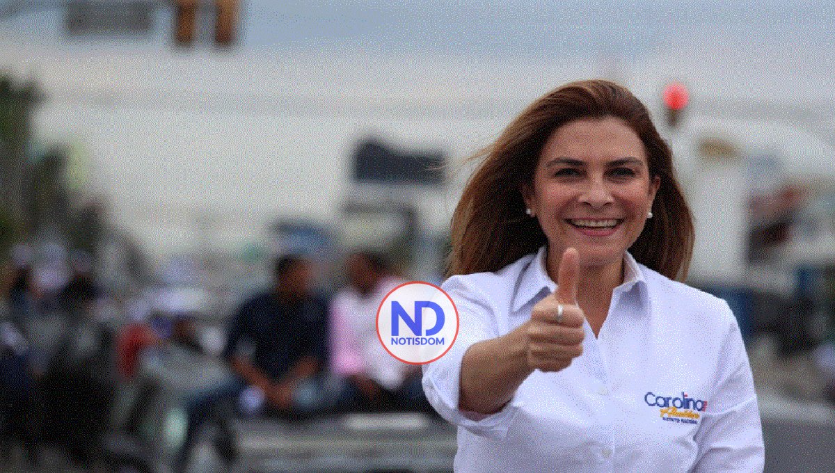 Carolina Mejía visita provincias en apoyo a candidatos congresuales