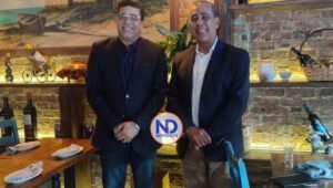 Dío Astacio sostiene encuentro con Adriano Espaillat y Eligio Jáquez