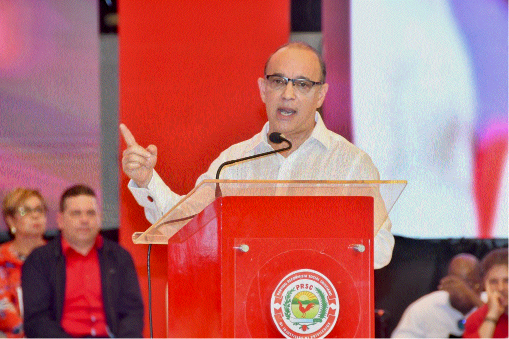 Federico Antun Batlle Abinader jura “a mucha honra” como candidato presidencial del PRSC de cara al 2024