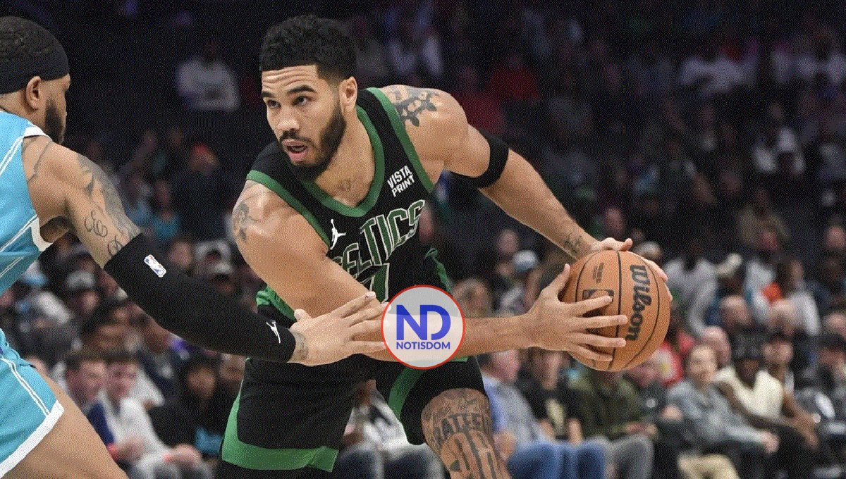 Tatum anota 45 puntos, pero los Hornets cortan la racha de seis triunfos de Celtics