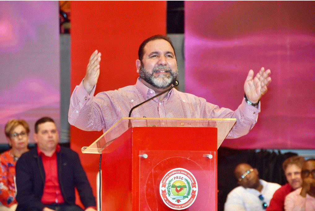 Ramon Rogelio Genao 1 Abinader jura “a mucha honra” como candidato presidencial del PRSC de cara al 2024