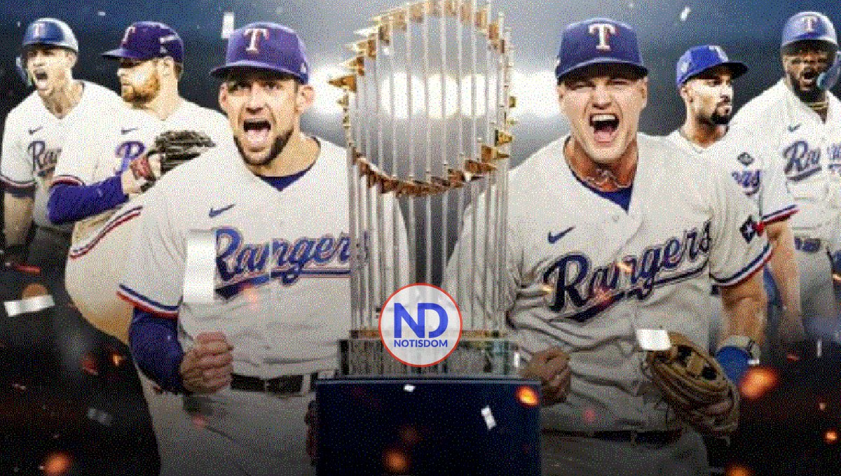 Rangers conquista primer título de la Serie Mundial de Beisbol