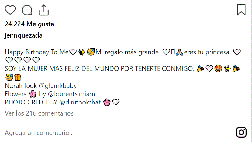 Jenn Quezada celebra cumpleaños con "mejor regalo" 4 TWITTER JENN QUEZADA Jenn Quezada celebra cumpleaños con "mejor regalo"