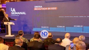 Abinader asegura su Gobierno ha ocupado 103,6 toneladas drogas