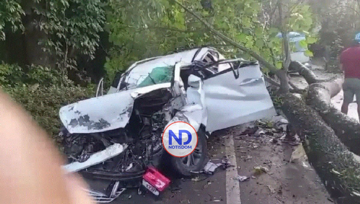 Accidente deja un muerto y otro gravemente herido en Maimón