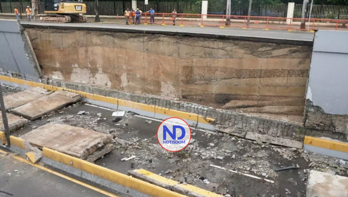 Colapso en desnivel fue por drenaje y no por falla estructural, según ingeniero que la diseñó