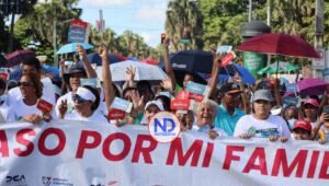 Más 4 mil católicos participan en marcha «Un Paso por mi Familia»