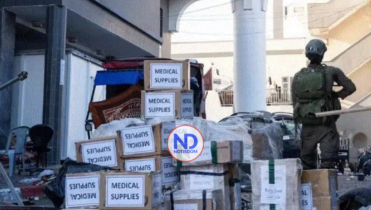 Israel encontró armamento en el principal hospital Franja de Gaza 2 Israel encontró armamento en el principal hospital Franja de Gaza