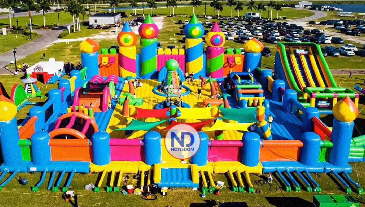 La casa inflable más grande del mundo abre en Florida