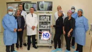 Entregan modernos equipos de laparoscopía a hospital