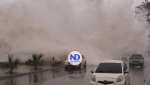 Aguaceros y ráfagas de viento en 17 provincias de RD