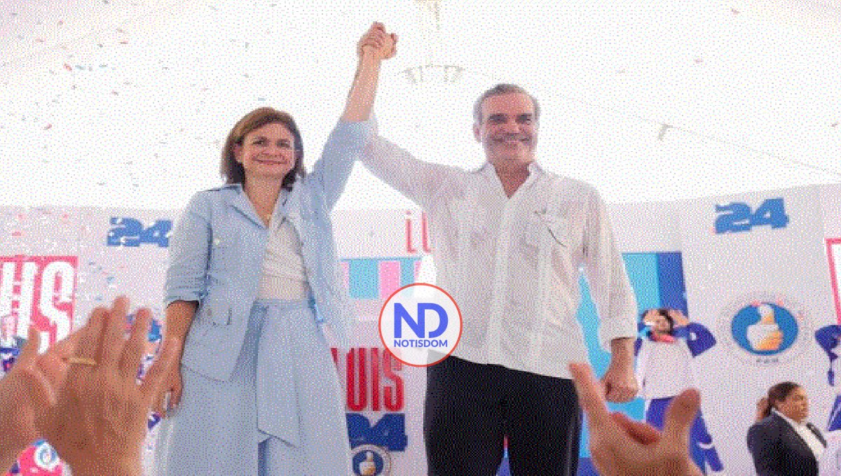 Luis Abinader anuncia a Raquel Peña como su compañera de boleta nuevamente