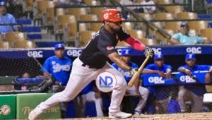 González encabeza paliza del Escogido al Licey