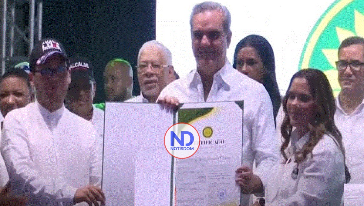 PRL proclama como su candidato al presidente Luis Abinader 2 PRL proclama como su candidato al presidente Luis Abinader