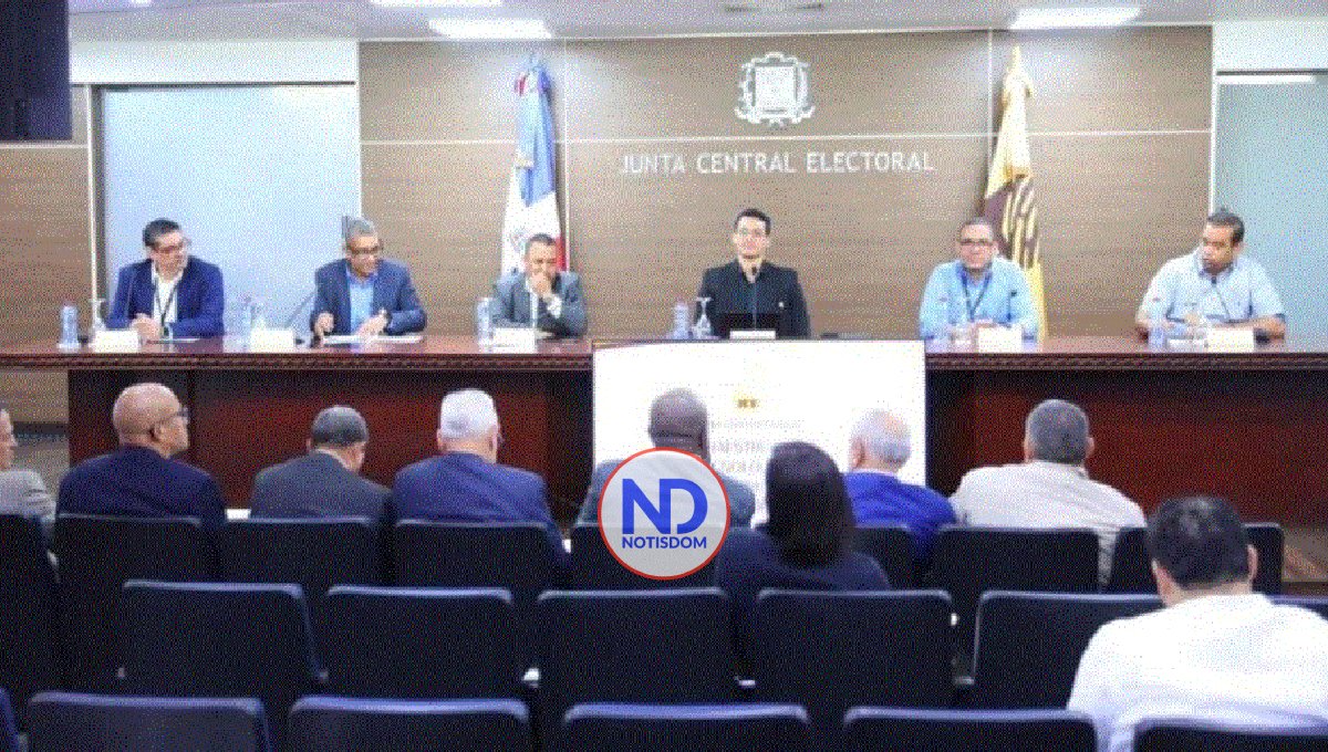 JCE trata con delegados políticos sistema seguridad comicios 2024