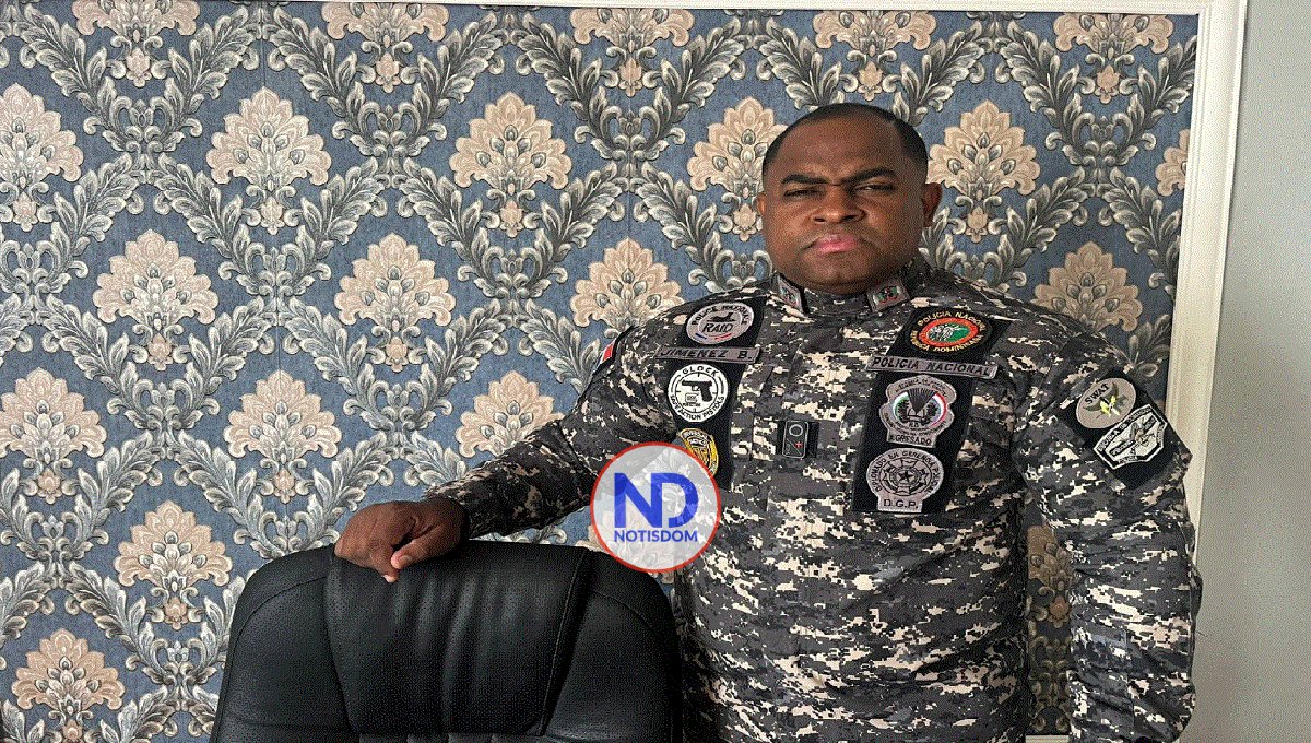 Designan a Jiménez Brito como nuevo comandante de la PN en Cotuí